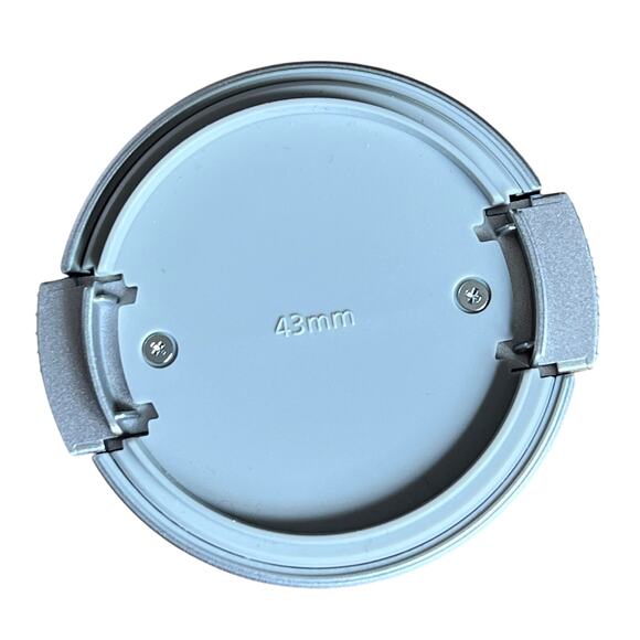 Panasonic OEM Lumix Digital Camera 43mm Front Lens Cap Silver - Picture 3 of 3